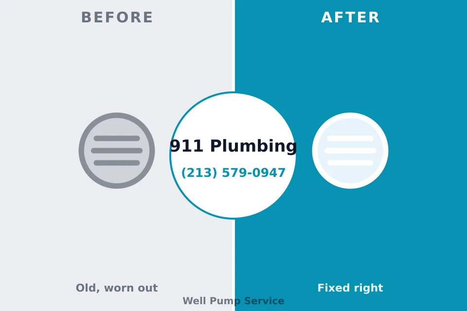 Before and after: plumbing repair Elkton, VA